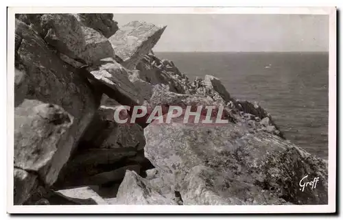 Ansichtskarte AK En Bretagne Pointe du Raz de Sein La Porte de l&#39Enfer