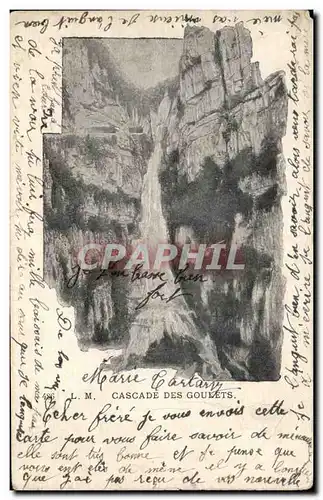 Cartes postales Cascade Des Goulets