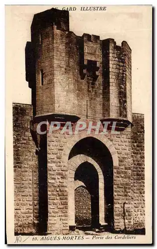 Cartes postales Aigues Mortes Porte des Cordeliers