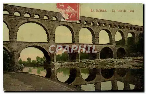 Cartes postales Nimes Le Pont du Gard