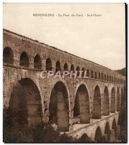 Cartes postales Remoulins Le Pont du Gard Sud Ouest