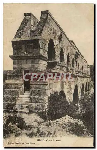 Cartes postales Nimes Pont du Gard