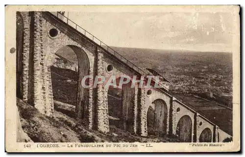 Cartes postales Lourdes Le Funiculaire Du Pic Du Jer