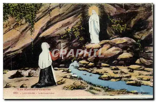 Cartes postales Lourdes L&#39Apparition