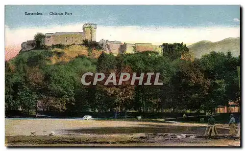 Cartes postales Lourdes Chateau Fort