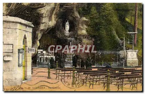 Cartes postales Lourdes La Grotte