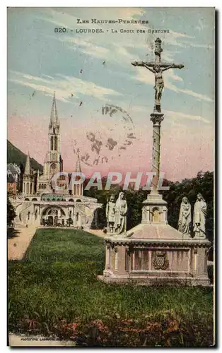 Cartes postales Lourdes La Croix Des Bretons