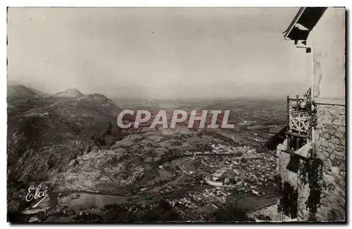 Cartes postales Lourdes Vue generale et le Beout Prise du Pic du Jer