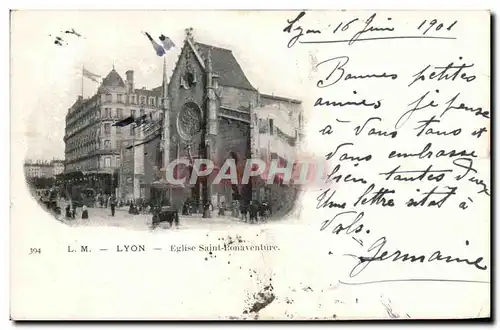 Cartes postales Lyon Eglise Saint Bonaventure