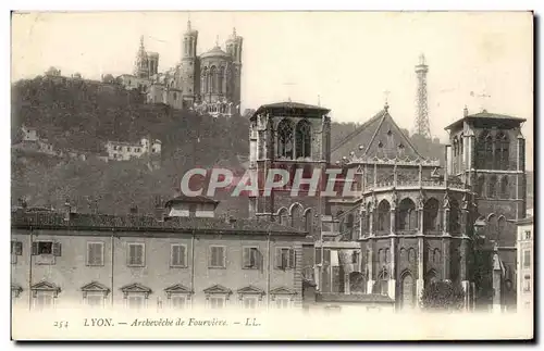 Ansichtskarte AK Lyon Archeveche de Fourviere