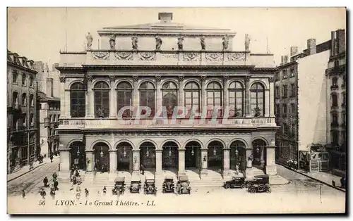 Cartes postales Lyon Le Grand theatre