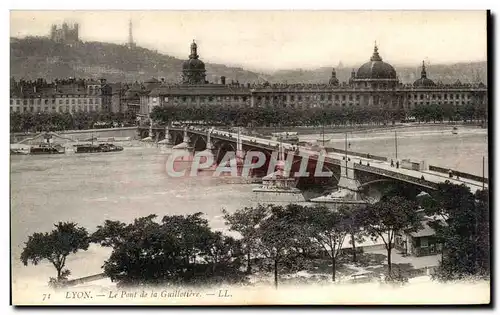 Ansichtskarte AK Lyon Le Pont De La Guillotiere