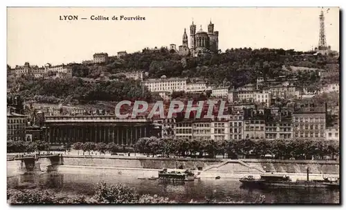 Cartes postales Lyon Colline De Fourviere