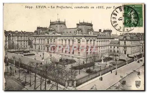 Ansichtskarte AK Lyon La Prefecture Construite En 1885