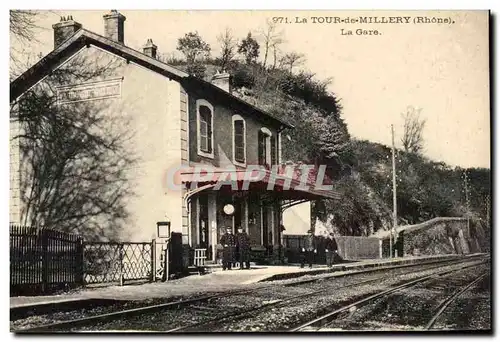 Cartes postales LaTour de Millery La Gare