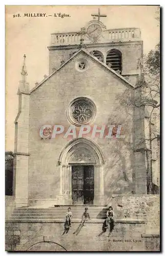 Cartes postales Millery L'Eglise Enfants