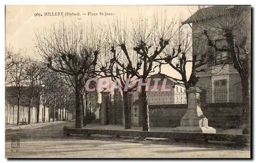 Cartes postales Millery Place St Jean