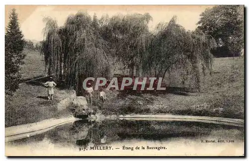 Cartes postales Millery Etang de la Sauvagere (animee)