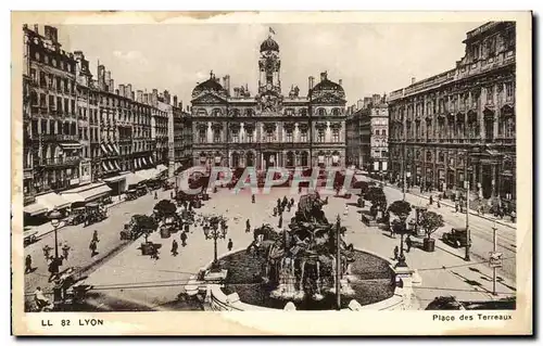 Cartes postales Lyon Place des Terreaux