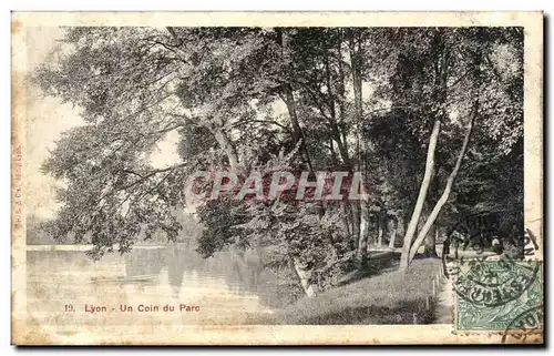 Ansichtskarte AK Lyon Un Coin du Parc