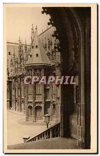 Cartes postales Rouen Detail du Palais de Justice