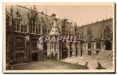 Cartes postales Rouen Le palais du justice