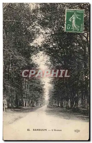 Cartes postales Barbizon L&#39Avenue