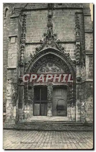 Cartes postales Dammartin Portail de l&#39Eglise Saint Jean