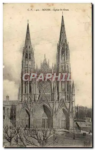 Cartes postales Rouen Eglise Saint ouen