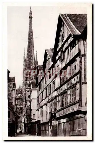 Ansichtskarte AK La Douce France Rouen Vielle Rue