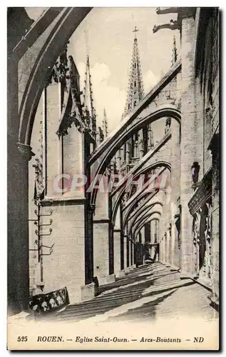 Cartes postales Rouen Eglise Saint Ouen Area Boutants