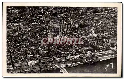 Cartes postales Rouen Vu D&#39Avion