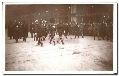 Ansichtskarte AK Funerailles Du Marechal Foch Mars Les Princes de Galler de Belgique et de Manaco Mars 1929 Paris