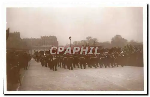 Ansichtskarte AK Funerailles Du Marechal Foch Mars Musique des Coldstream Guards Mars 1929 Paris Militaria