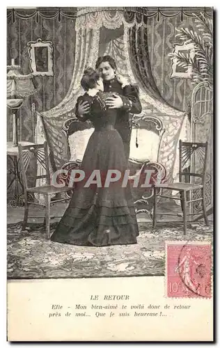 Cartes postales Fantaisie Femme Militaria