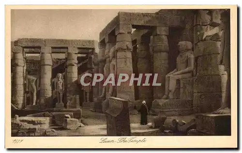 Cartes postales Luxor The temple Eqypte