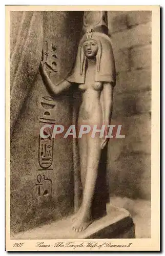 Cartes postales Luxor The Temple Wife of Ramses II Egypte