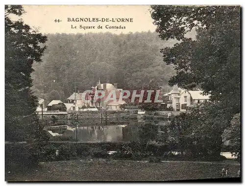 Cartes postales Bagnoles De L&#39Orne Le Square de Contades