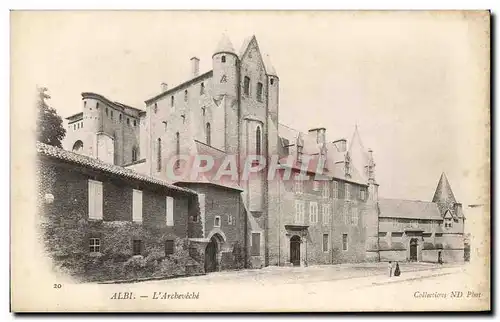 Cartes postales Albi L'Archeveche