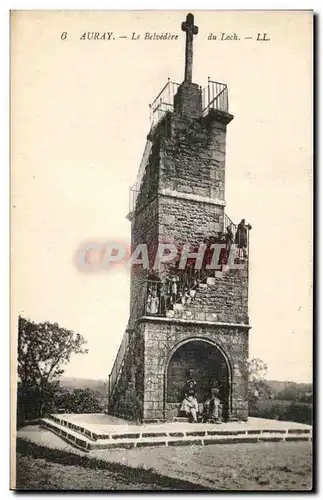 Cartes postales Auray Le belvedere du Loch