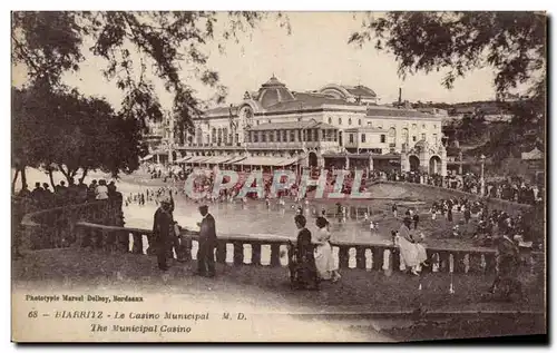 Cartes postales Biarritz Le Casino Municipal