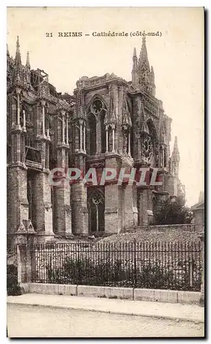 Cartes postales Reims Cathedrale