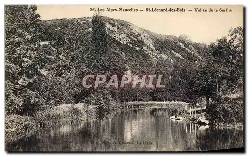 Ansichtskarte AK Les Alpes Mancelles St Leonard des Bois Vallee de la Sarthe