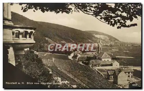 Cartes postales Neustadt Blick vom Haardter Schlob