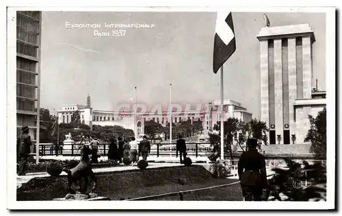 Ansichtskarte AK Exposition Internationale Paris 1937 Vue generale prise du pavillon de la Suisse