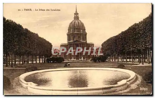 Ansichtskarte AK Paris Le Dome des Invalides