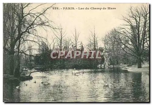 Cartes postales Paris Lac du Champ de Mars