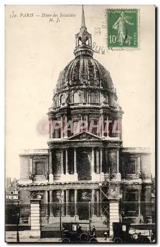 Cartes postales Paris Dome des Invalides