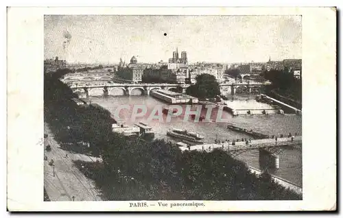 Cartes postales Paris Vue panoramique