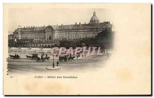 Cartes postales Paris Hotel des Invalides